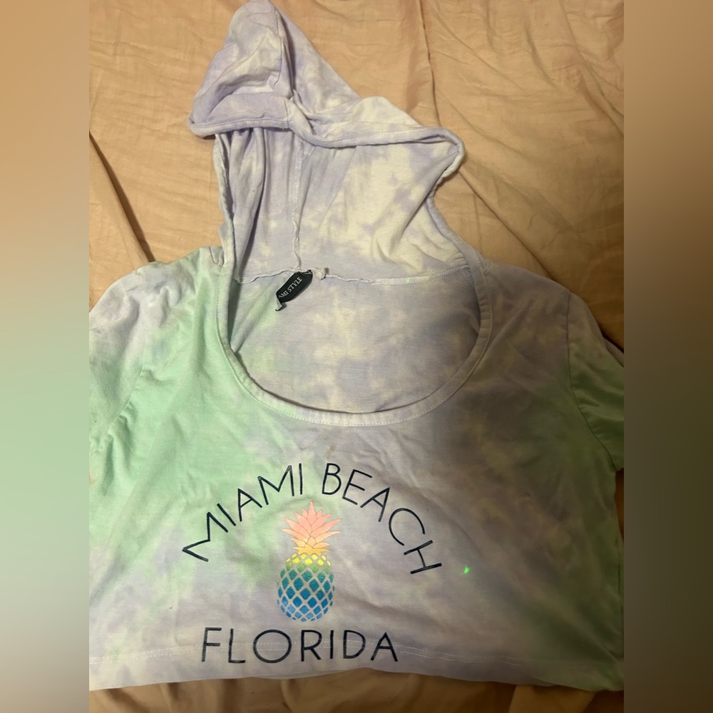 Florida pajama hoodie 🌊☀️⛱️